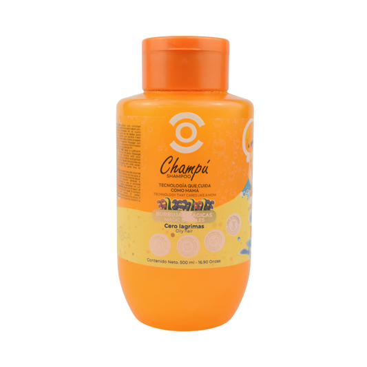 🌈 Burbujas Mágicas Kids – Shampoo Infantil 5–10 años