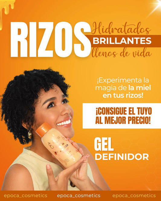 Gel Definidor de Rizos – Fijación inteligente para rizos