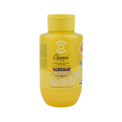 🫧 Burbujas Mágicas – Shampoo Infantil 0–5 años