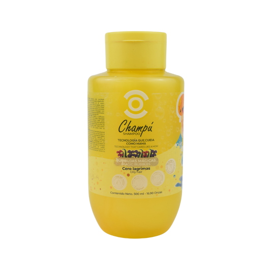 🫧 Burbujas Mágicas – Shampoo Infantil 0–5 años
