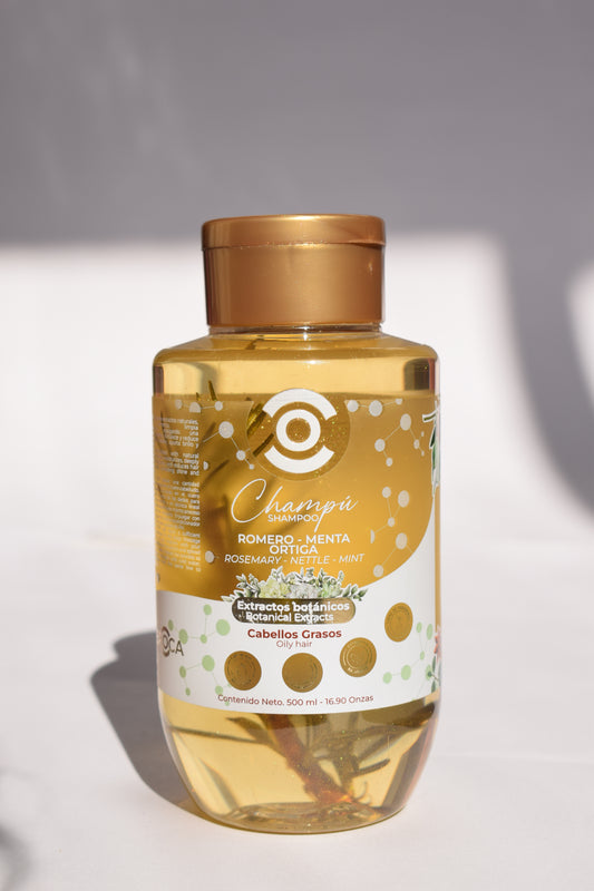 shampú Botánico de Romero