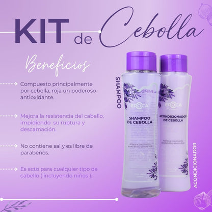 KIT CEBOLLA ANTI-CASPA