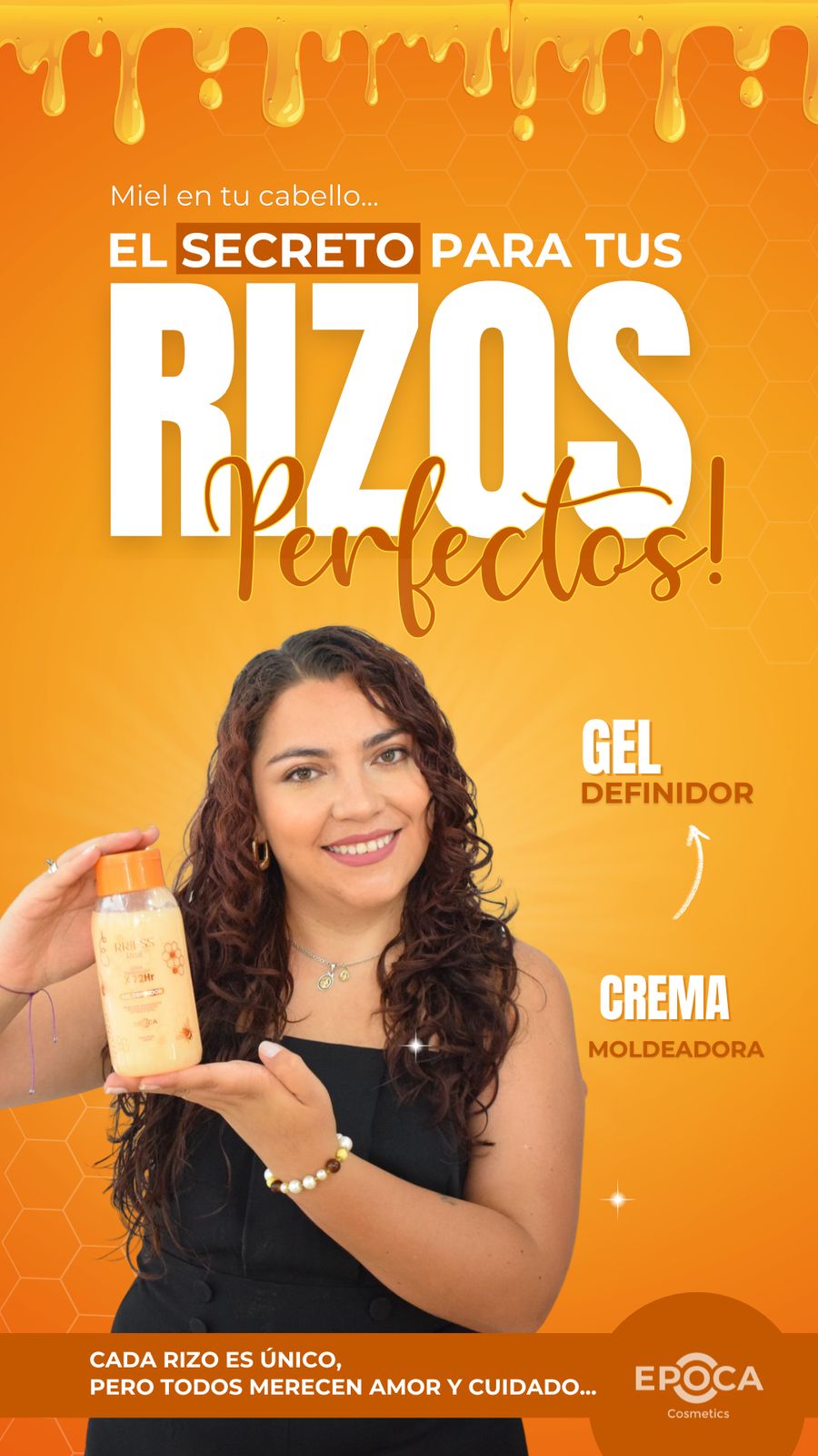 GEL DE RIZOS QUE DEFINE...SIN ENDURECER TU ESENCIA!